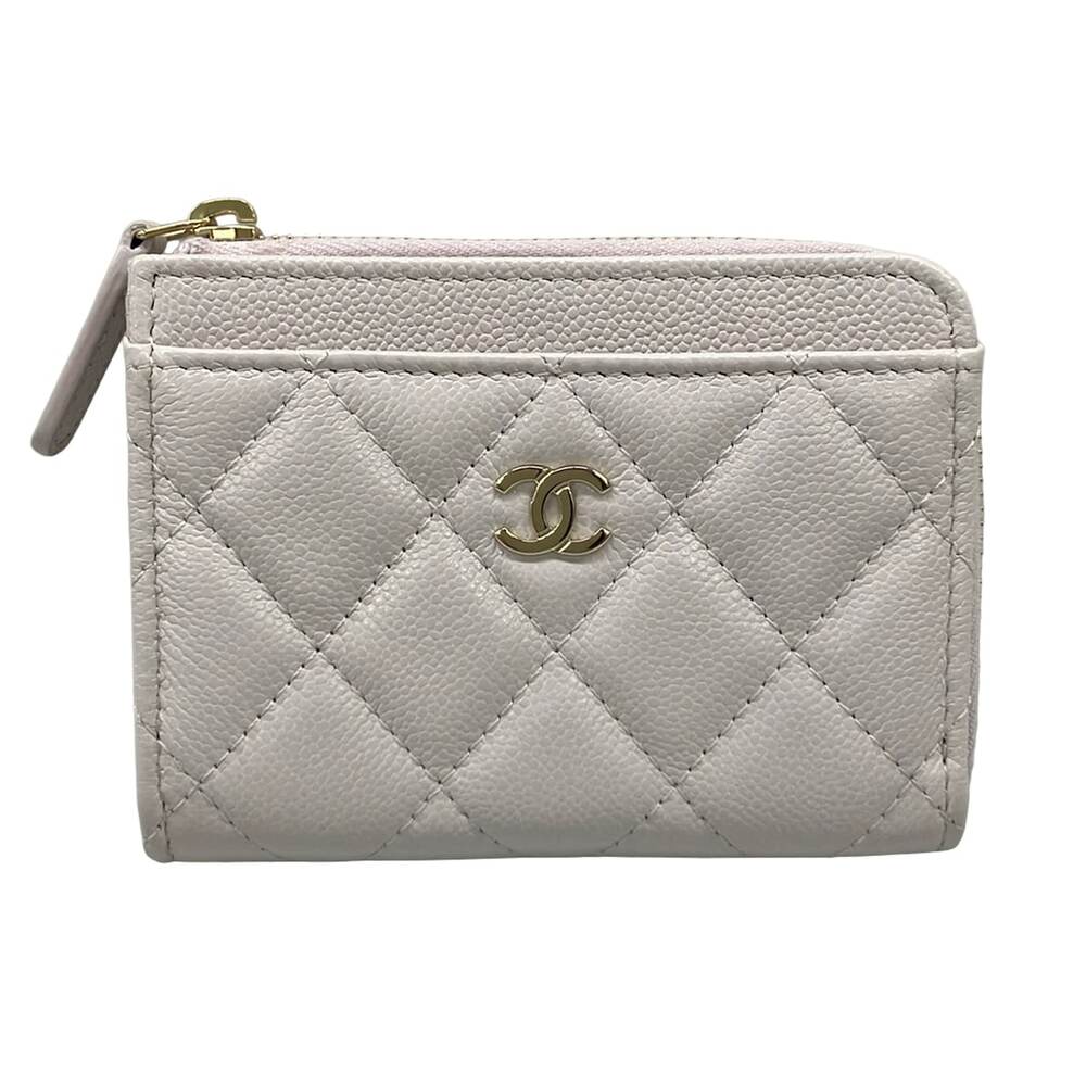 Chanel Classic Zip Card Case / Matrasse Coin Case AP4893